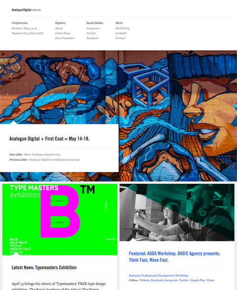 Analogue Digital - Web development, CMS, responsive, e-commerce, social media